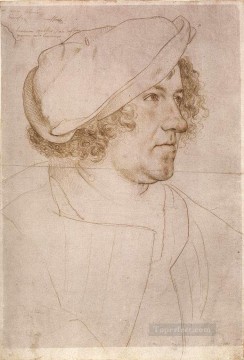  Younger Deco Art - Portrait of Jakob Meyer zum Hasen Renaissance Hans Holbein the Younger